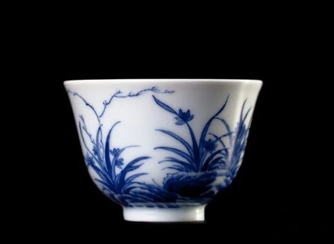 Cup # 26268, Jingdezhen porcelain, hand painting, 65 ml.