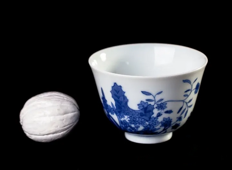 Tazza n. 26267, porcellana di Jingdezhen, pittura a mano, 65 ml.