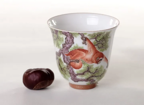 Cup # 26254, Jingdezhen porcelain, hand painting, 135 ml.