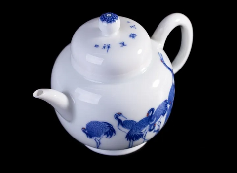 Tetera n.º 26235, porcelana de Jingdezhen, pintura a mano, 240 ml.