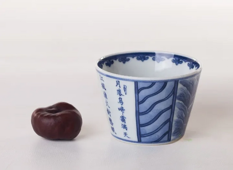 Cup # 26225, Jingdezhen porcelain, hand painting, 80 ml.