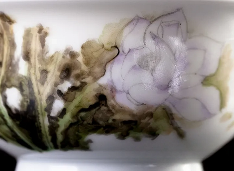 Cup # 25098, hand painting, porcelain, 100 ml.