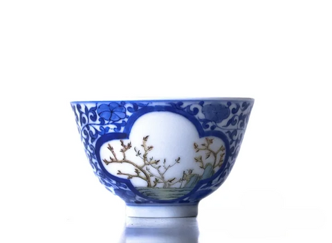 Cup # 21801, Jingdezhen porcelain, hand brush, 110 ml.