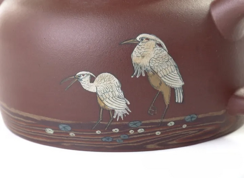 Teapot # 17143, yixing clay, 300 ml.