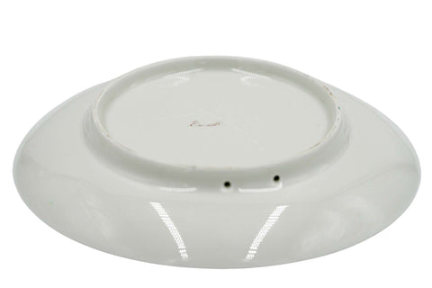 Colorfull Cameleon. Wood-fired hand painted porcelain Plate.