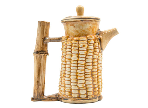 Corn teapot # 90476 by Tineke van Gild, orange 200 ml