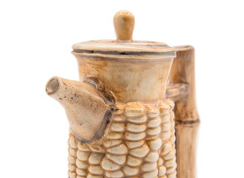 Corn teapot # 90476 by Tineke van Gild, orange 200 ml