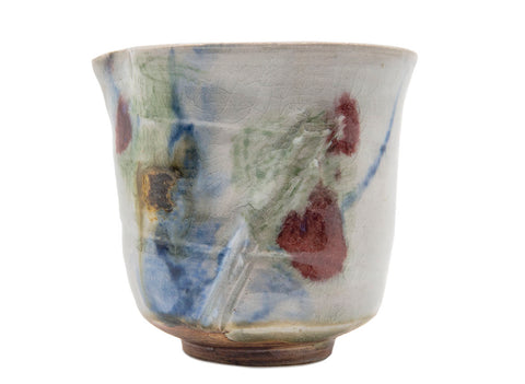 Gongdaobei # 90486 by Tineke van Gils, handpainted, stoneware, ashglaze