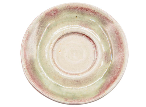 Stoneware clay gaiwan # 90497 by Tineke van Gils, handpainted slibdecoration, ashglaze