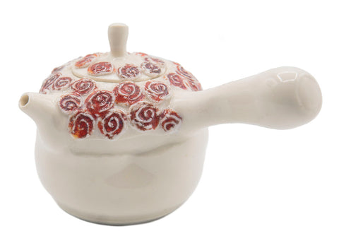 Rozen teapot #90481 by Tineke van Gils, porcelain 190 ml