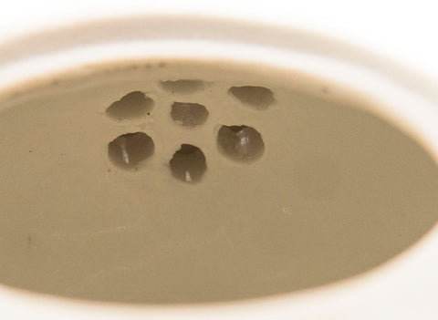 Amsterdam teapot # 90477 by Tineke van Gils porcelain, inlay technique