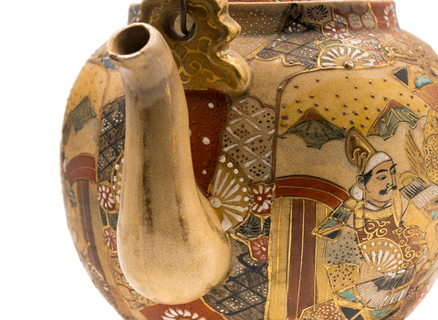 Vintage Sazumo teapot # 90391, hand painted, Japan