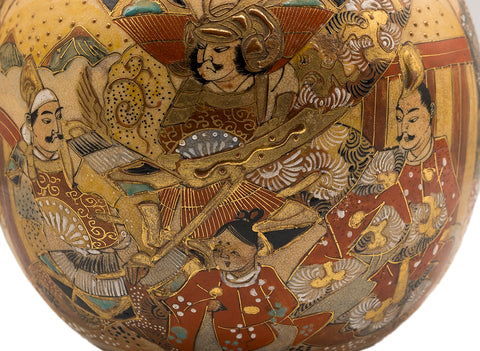 Vintage Sazumo teapot # 90391, hand painted, Japan