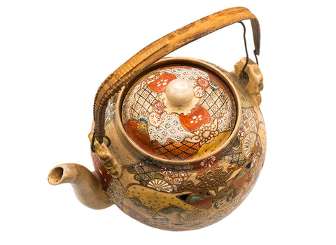 Vintage Sazumo teapot # 90391, hand painted, Japan