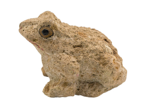 Wintage kikker, gemaakt van de steen, Japan, jaren 50