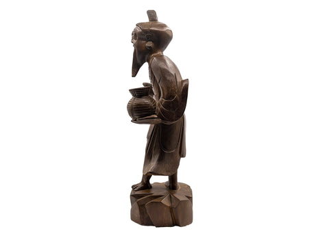 Wooden statue #90367