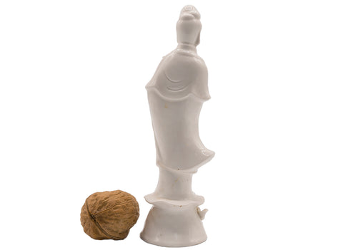 Guanyin statue, porcelain, Dehua, Fujian, vintage