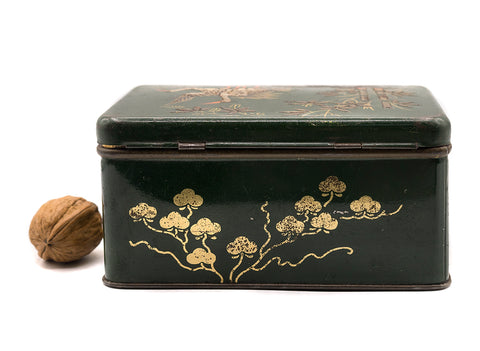 Vintage tea box #90388, Japan