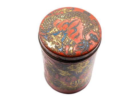 Vintage tin can #90317, China