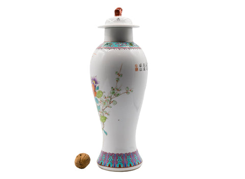 Hand painted vintage vase #90326, China