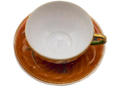 Japanese vintage tea cup, satsuma #90504