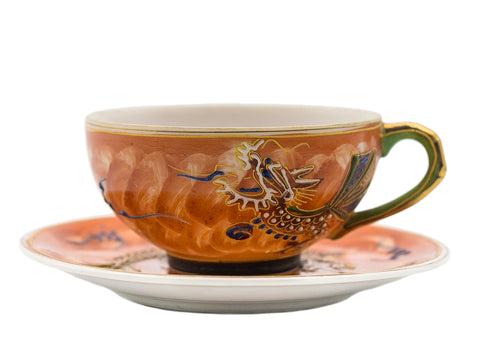 Japanese vintage tea cup, satsuma #90504