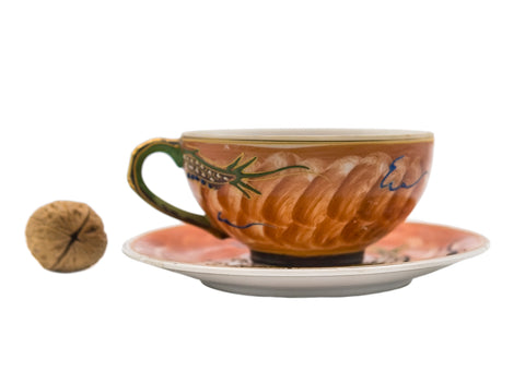 Japanese vintage tea cup, satsuma #90504