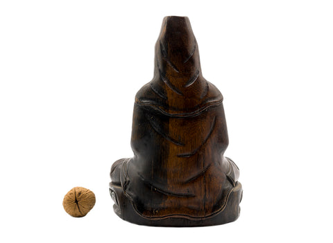 Statua di Guanyin, intaglio del legno, Cina, vintage