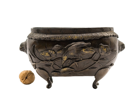 Bronze incense burner, China, XX century, vintage