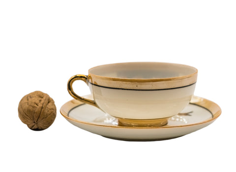 Tea pair cups, Japan, vintage, 2 pairs