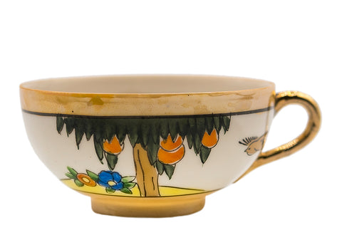 Tea pair cups, Japan, vintage, 2 pairs