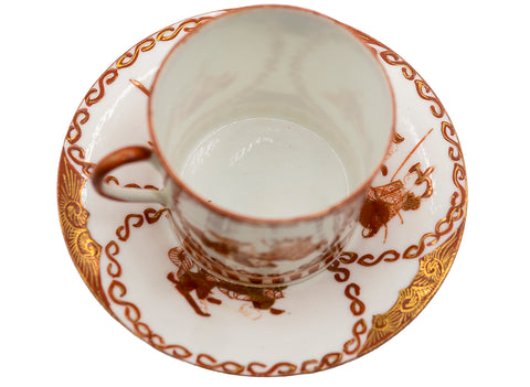 Japanische Vintage handbemalte Porzellantasse #90516