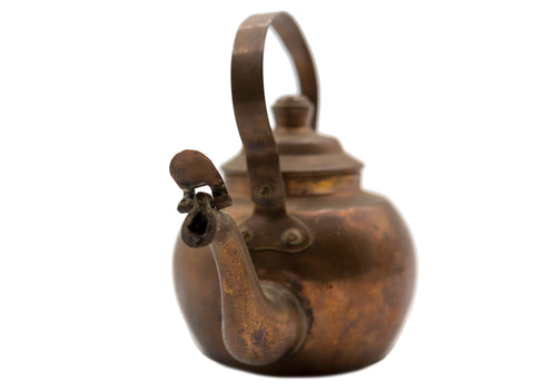 Copper teapot, vintage #90522