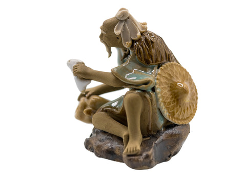 Miniatur-Vintage-Keramikfigur, China, 1980er Jahre #90528