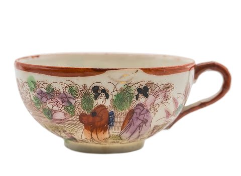 Tazas vintage de porcelana japonesa, juego de 3 piezas