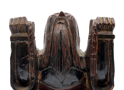 Vintage wooden sculpture