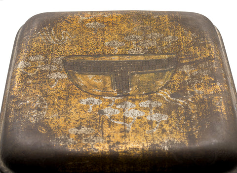 Antique Chinese tea can #90346