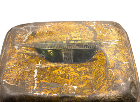 Antique Chinese tea can #90346