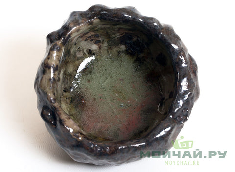 Beker (Chavan) # 26815, houtvuur/keramiek, 180 ml.