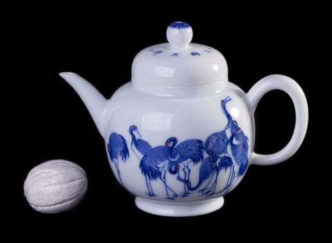 Tetera n.º 26235, porcelana de Jingdezhen, pintura a mano, 240 ml.
