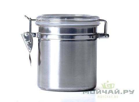 Bocal pour thé n° 20774, métal, acier inoxydable avec fermoir (collier verrouillable), 640 ml.