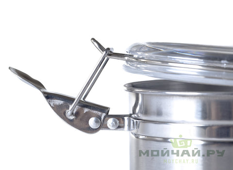 Bocal pour thé n° 20774, métal, acier inoxydable avec fermoir (collier verrouillable), 640 ml.