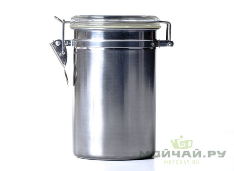 Bocal pour thé n° 20776, métal, acier inoxydable avec fermoir (collier verrouillable), 940 ml.