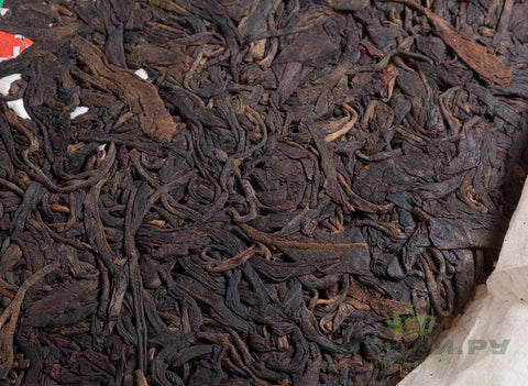 Ye Sheng Qiao Mu Sheng Bing, (Red Seal)  Zhong  Cha, the 90s, 380 g