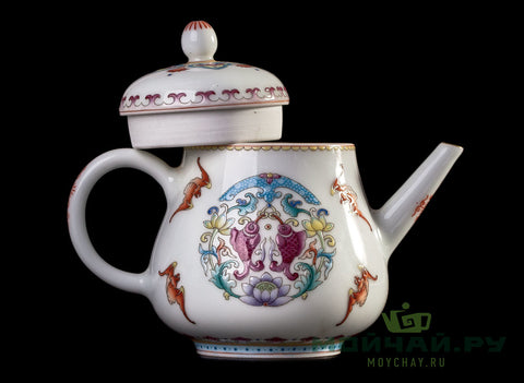 Teapot # 26292, Jingdezhen porcelain, hand painting, 170 ml.