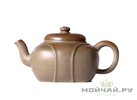 Teapot # 21669, yixing clay, wood firing, 170 ml.