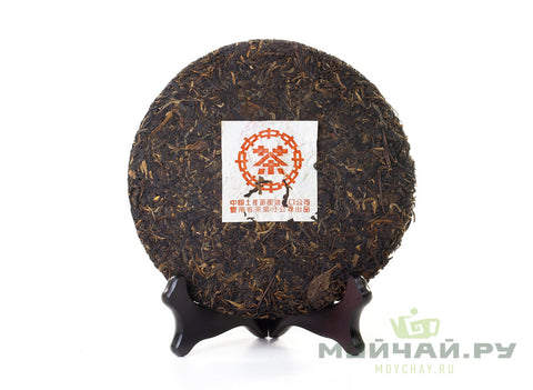 Zhong Cha, recept 7542 Hong Yin ("Red Seal") (2000), oude sheng puer, 330 g