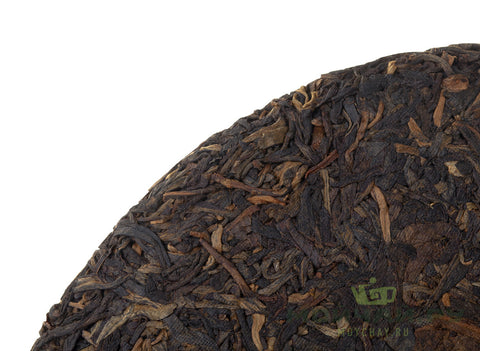 Zhong Cha, recept 7542 Hong Yin ("Red Seal") (2000), oude sheng puer, 330 g