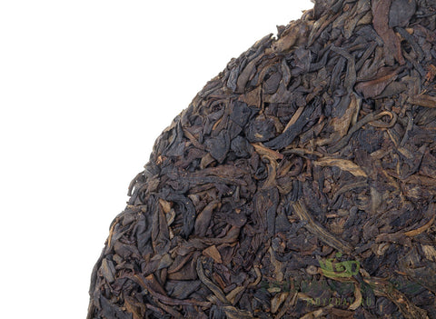 Xishuangbanna Sheng Cha Bing 2002, recept 7532, oude sheng puer, 380 g