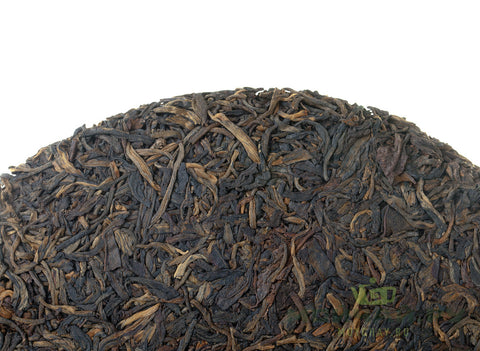 Zi Tian Purple Sky, recept 7532 (1995), gerijpte sheng puer